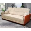Sofá-cama Sérvia 2,00m Bege Linho Rustico