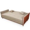 Sofá-cama Sérvia 2,00m Bege Linho Rustico