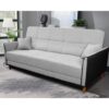 Sofá-cama Sérvia 2,00m Cinza Linho Rustico