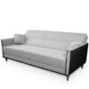 Sofá-cama Sérvia 2,00m Cinza Linho Rustico
