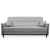 Sofá-cama Sérvia 2,00m Cinza Linho Rustico