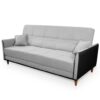Sofá-cama Sérvia 2,00m Cinza Linho Rustico
