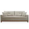 Sofá Living Malibu 2,30m Bege Bouclê