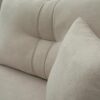 Sofá Living Malibu 2,30m Bege Bouclê