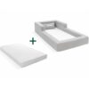 Cama Montessoriana Solteiro Aconchego 100% Espuma Cinza