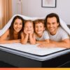 Cama Box Casal Colchão Molas Ensacadas Pillow Maximus 138x188x62cm Cinza / Preto Gazin