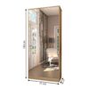 Sapateira Vertical Rubi 2 Portas com Espelho e Gaveta - 100% MDF Branco [15 Pares]